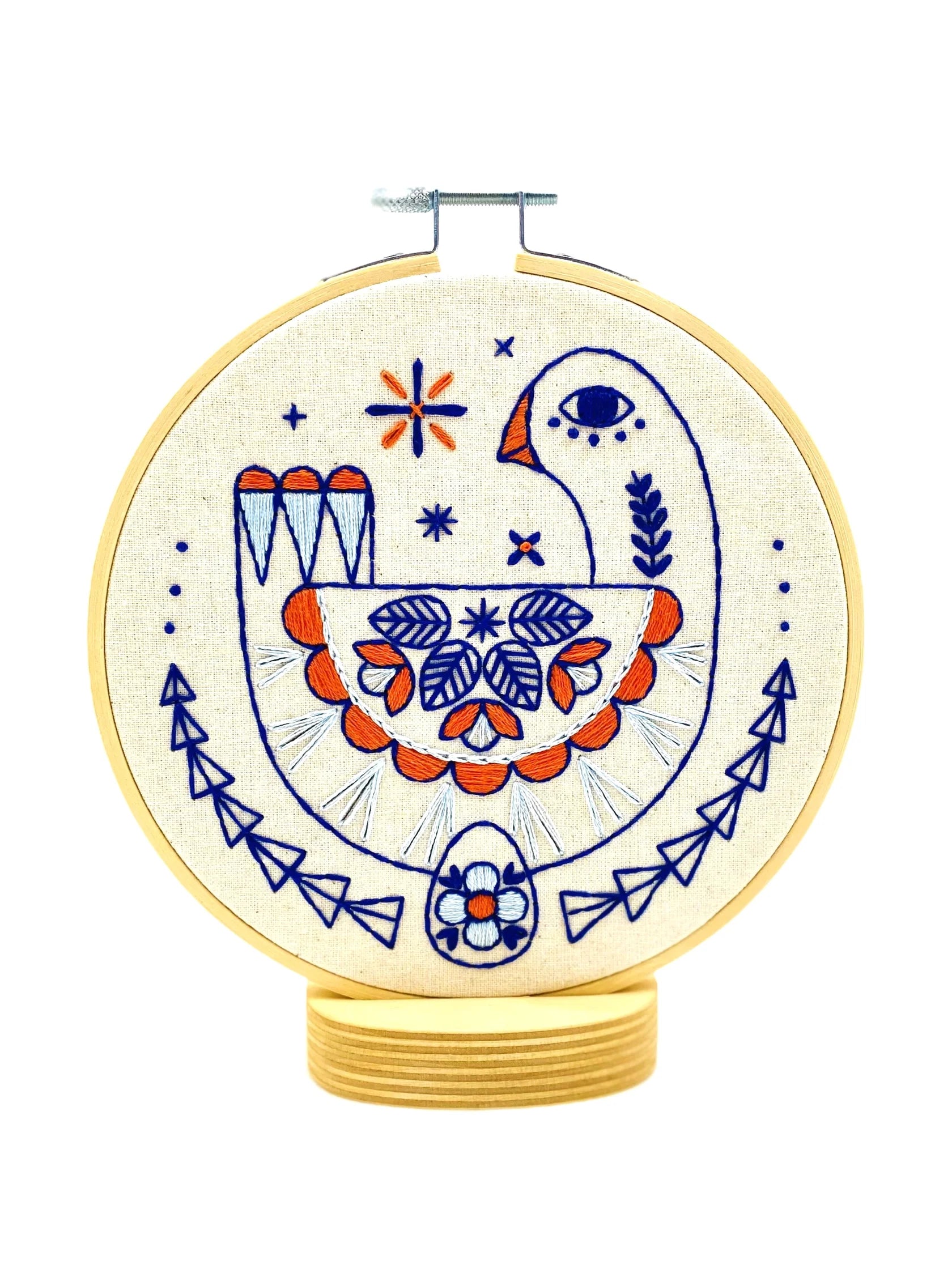 Hook Line and Tinker Embroidery Kits, Goose