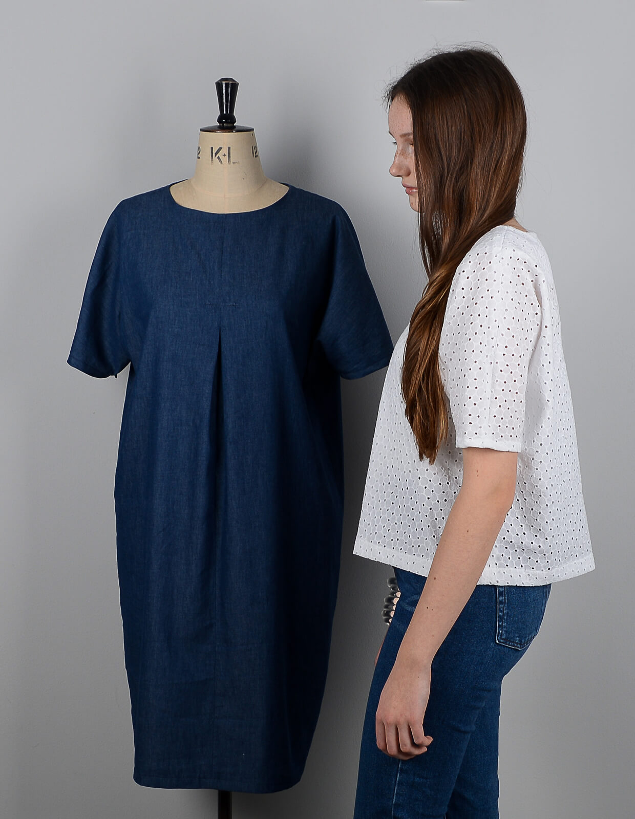 The Maker's Atelier 17, The Pleat Detail Dress and Top PDF Pattern