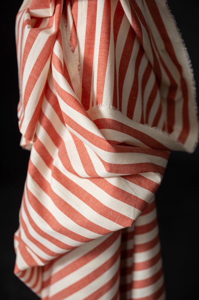 Merchant & Mills, "Gala" Organic Cotton/Linen Stripe, 1/4 yard