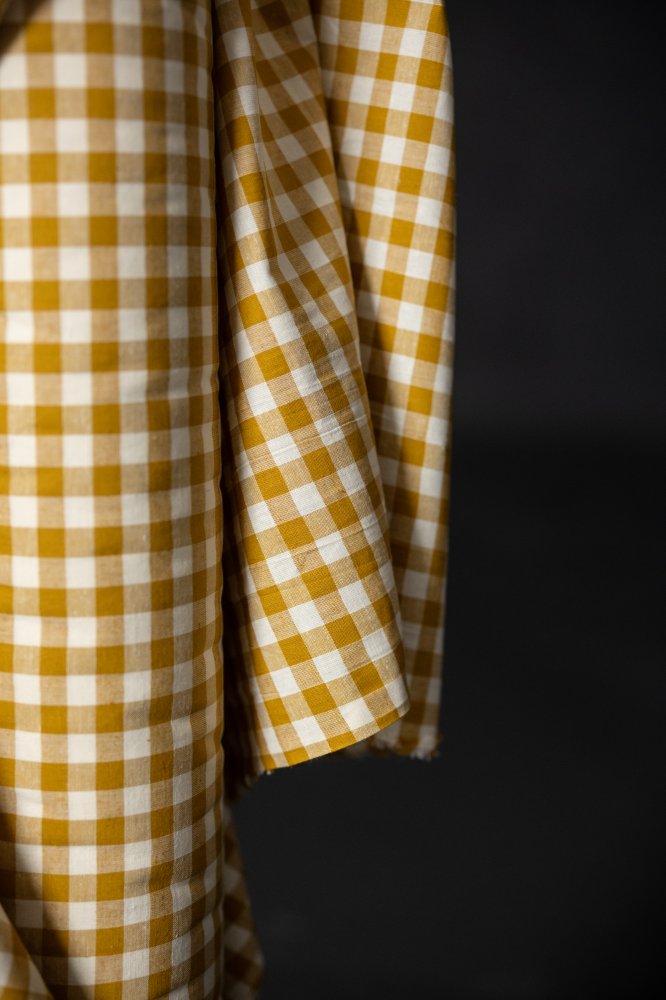 Merchant & Mills, "Pippa" Organic Cotton/Linen Gingham, 1/4 yard