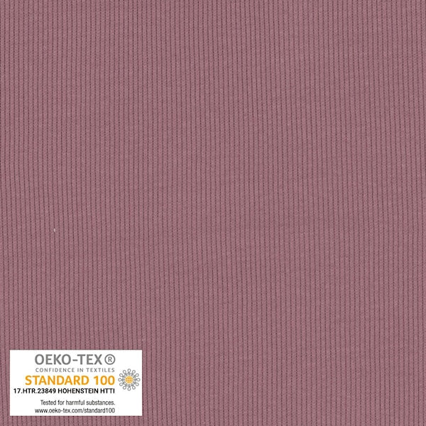 Stof Avalana Rib Knit 2x2, 1/4 yard
