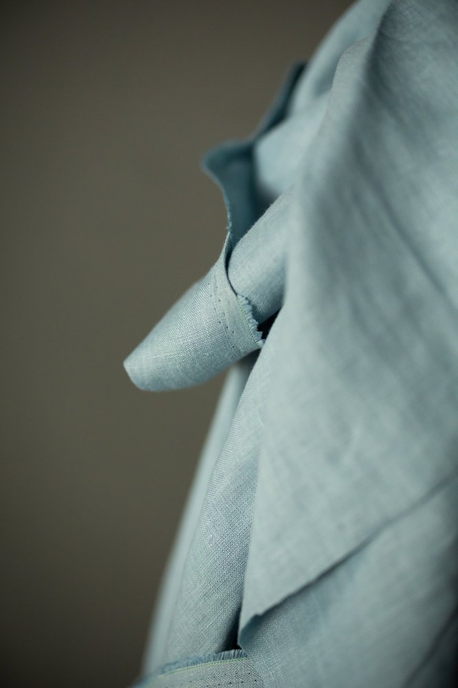 Merchant & Mills, European Laundered Linen, "Dorset Blue", 1/4 yard
