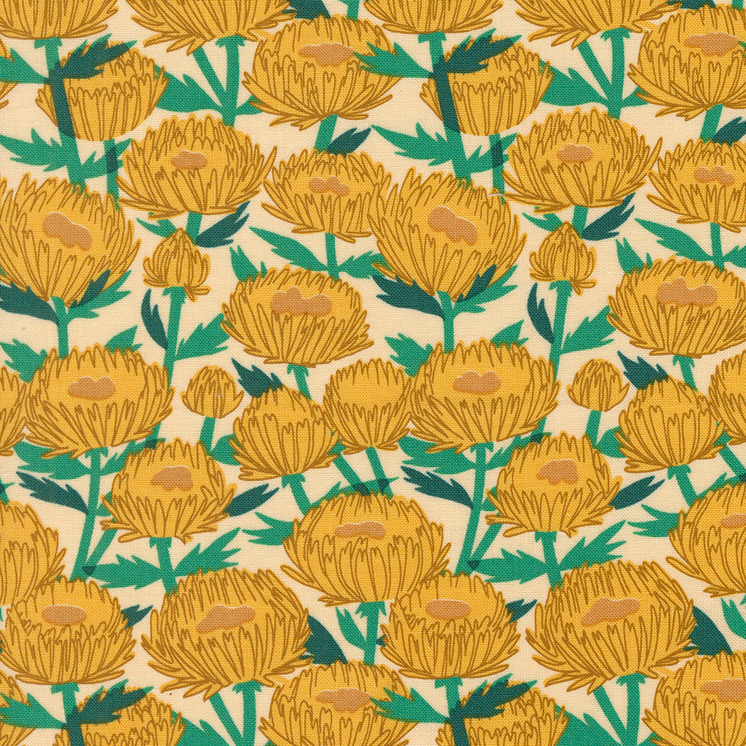 Lizzie House, Love Letter, November Floral, multiple colorways, 1/4 yard