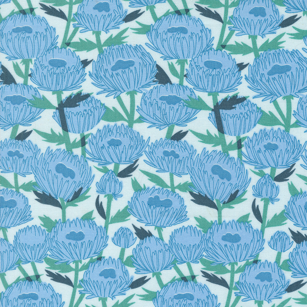 Lizzie House, Love Letter, November Floral, multiple colorways, 1/4 yard