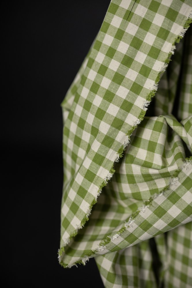Merchant & Mills, "Tartines" Organic Cotton/Linen Gingham, 1/4 yard