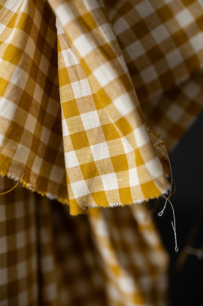 Merchant & Mills, "Pippa" Organic Cotton/Linen Gingham, 1/4 yard