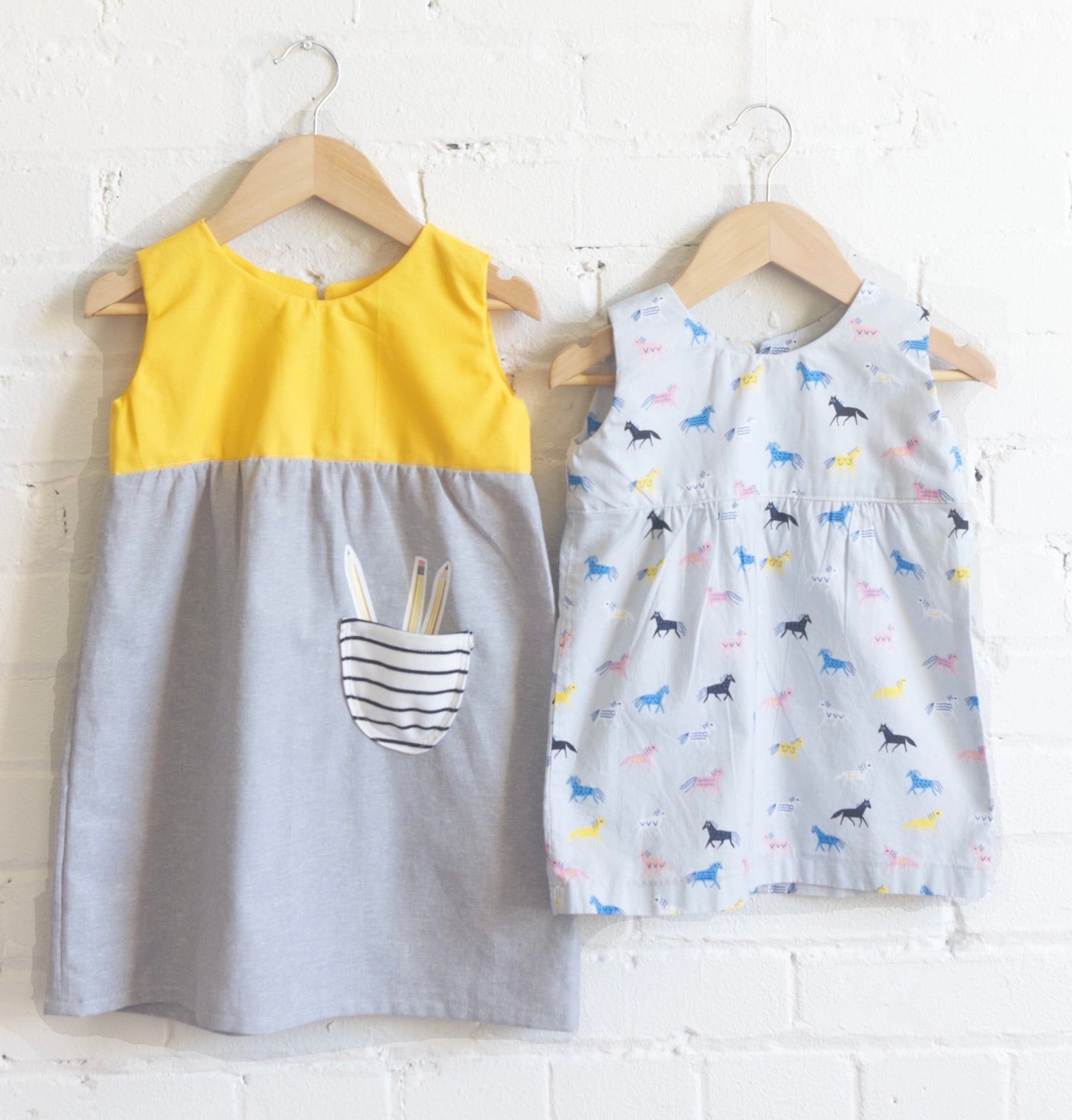Fionna Hanna Pencil Dress Pattern, kids sizes 1-6 years