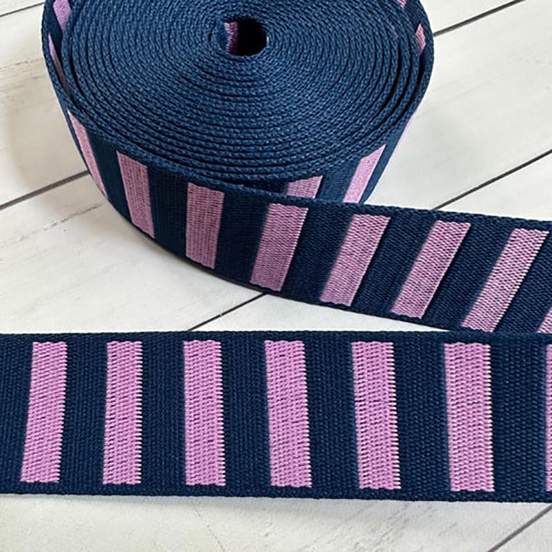 Bold Stripe Webbing, 1.5" wide, 1 yard