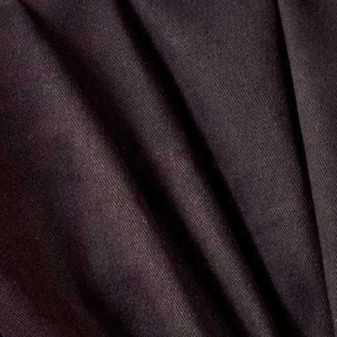 Atelier Brunette, Gabardine, Black, 1/4 yard