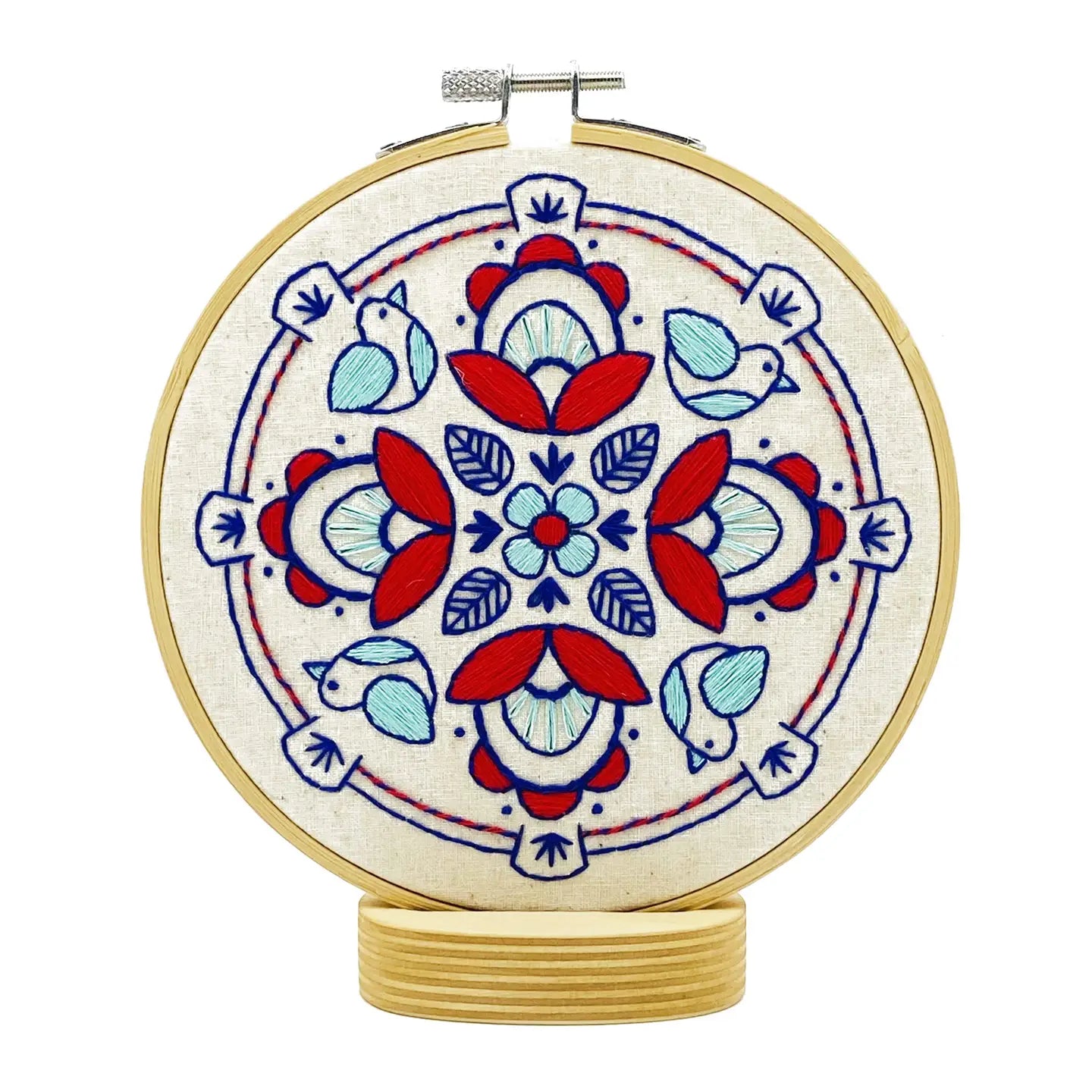 Hook Line and Tinker Embroidery Kits, Nordic Drum