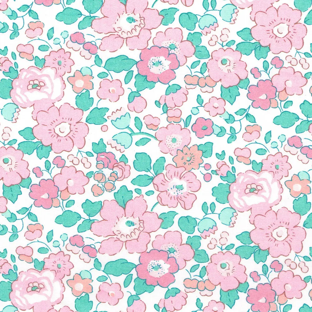 Liberty Tana Lawn Cotton Fabric Betsy, 1/4 yard