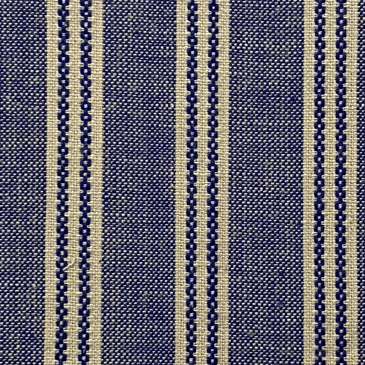 Diamond - Woven Stripe, blue, red or black, 1/4 yard