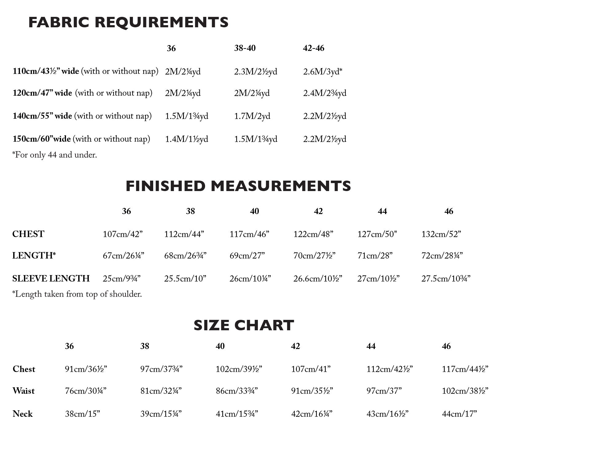 Merchant & Mills, The All State PDF Pattern