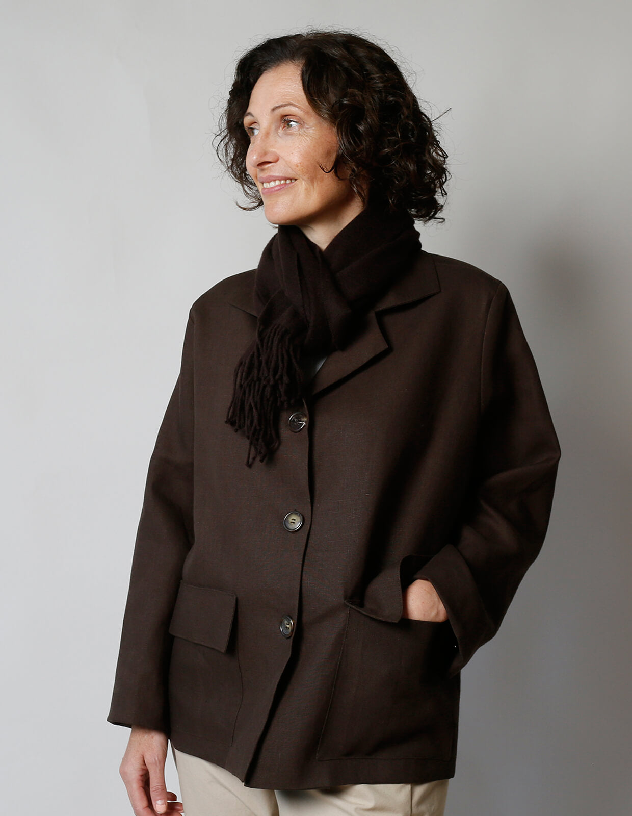 The Maker's Atelier 52, The Boxy Jacket PDF Pattern