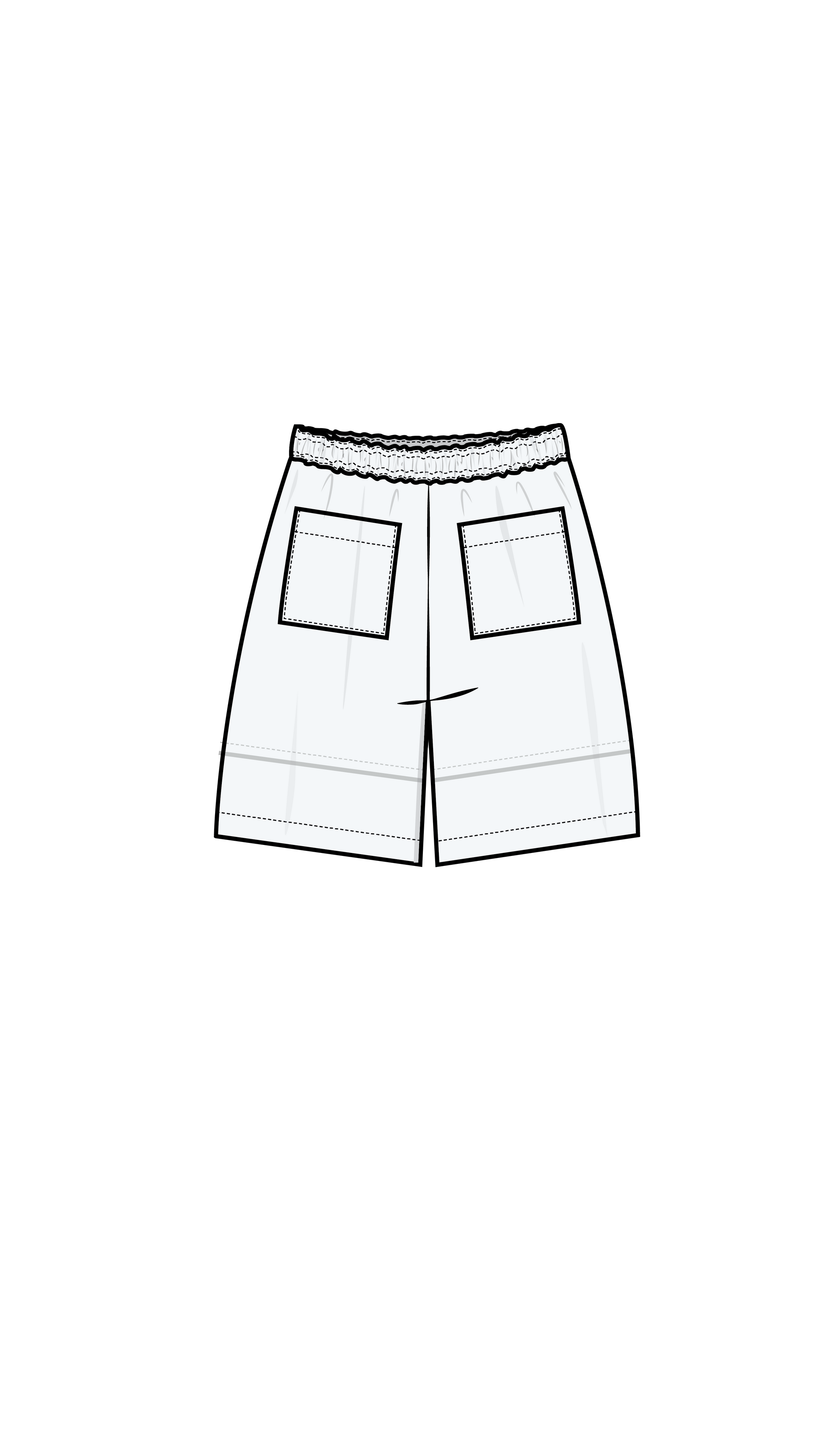 Puff and Pencil, Breezy Shorts PDF Pattern