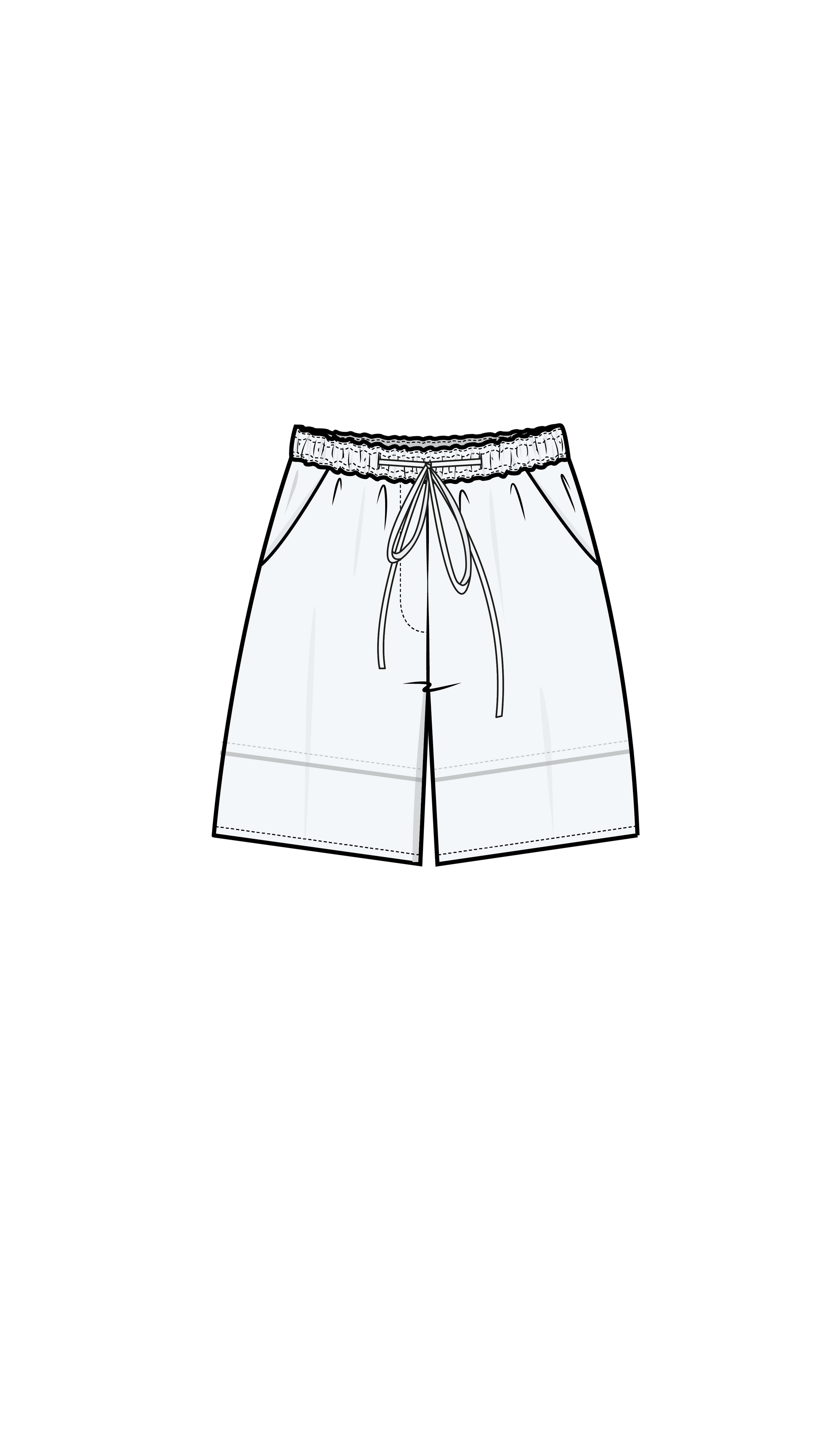 Puff and Pencil, Breezy Shorts PDF Pattern