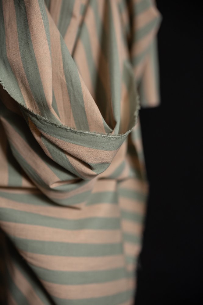 Merchant & Mills, "Land & Sea" Organic Cotton/Linen Stripe, 1/4 yard