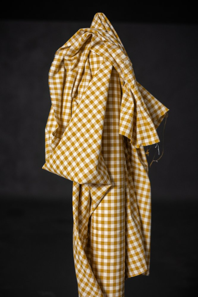 Merchant & Mills, "Pippa" Organic Cotton/Linen Gingham, 1/4 yard