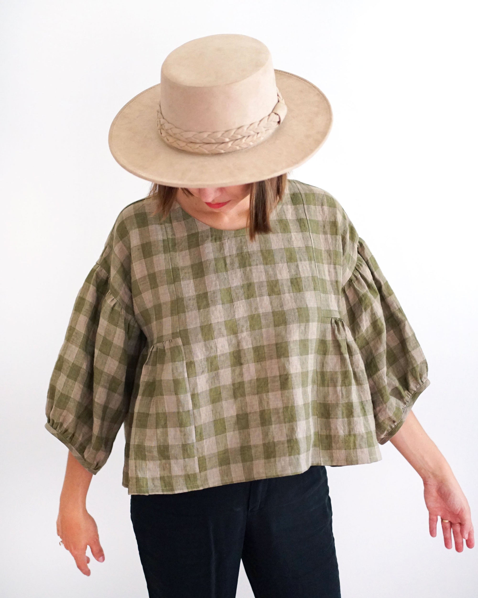 Class: Sew the Long Sleeved Collage Gather Top with Loren, Starts Tuesday October 14, 5:30-8:30PM (3 sessions)