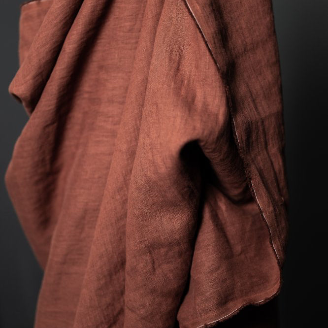 Merchant & Mills, European Laundered Linen, "Cinnamon Dust", 1/4 yard