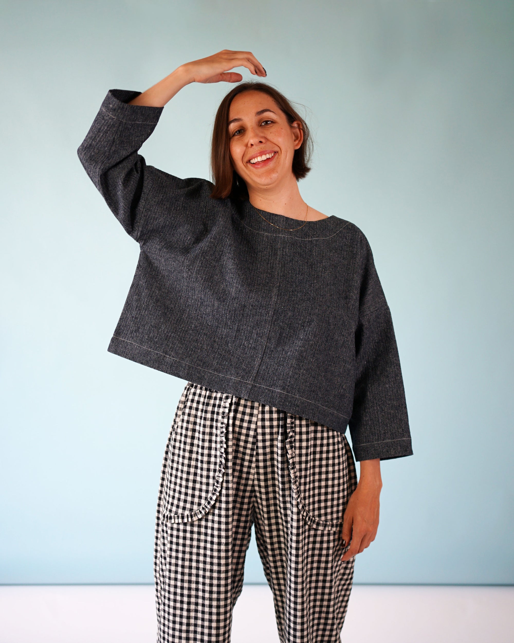 Matchy Matchy Sewing Club, Craft Studio Tee Digital PDF Pattern