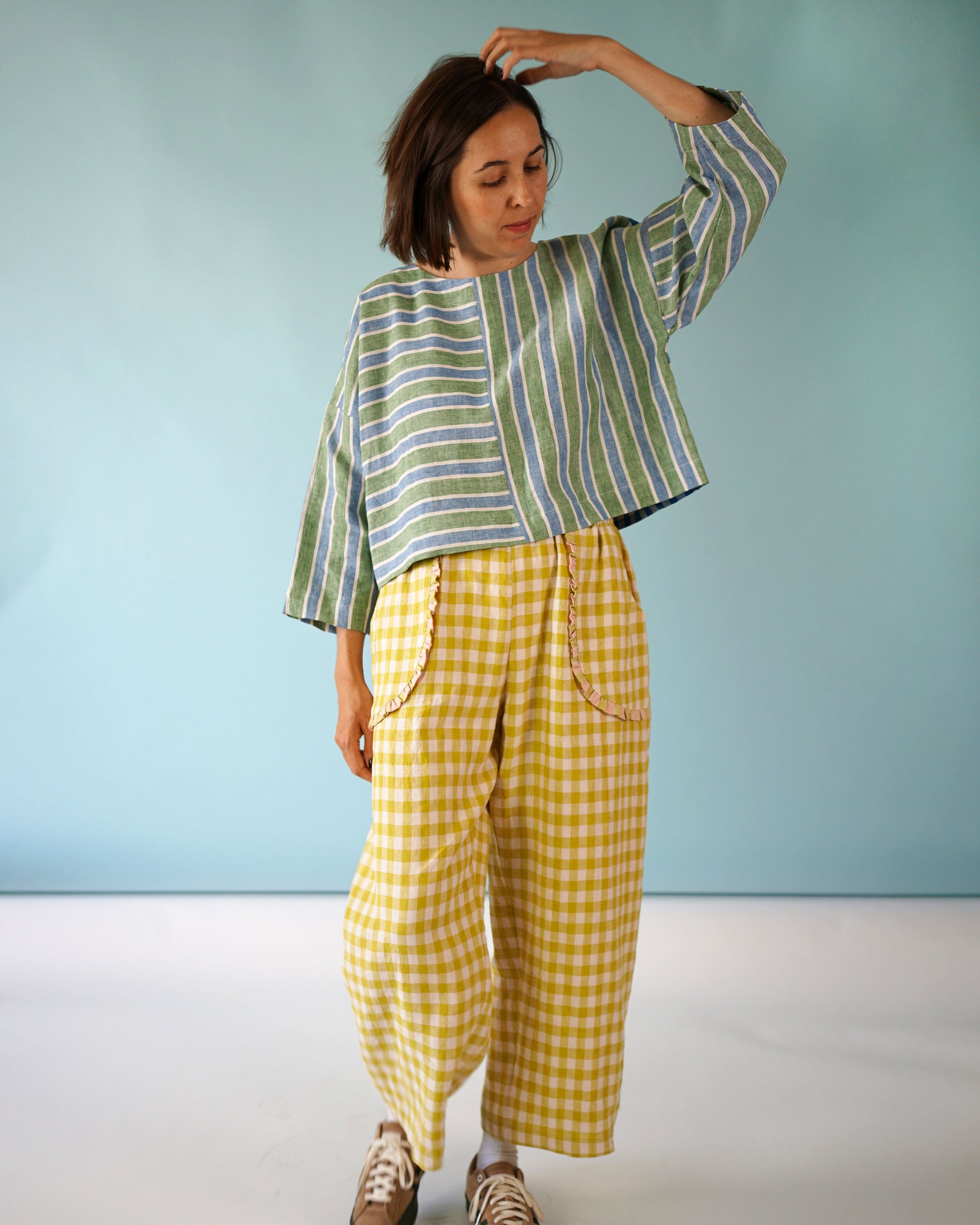 Matchy Matchy Sewing Club, Craft Studio Tee Digital PDF Pattern