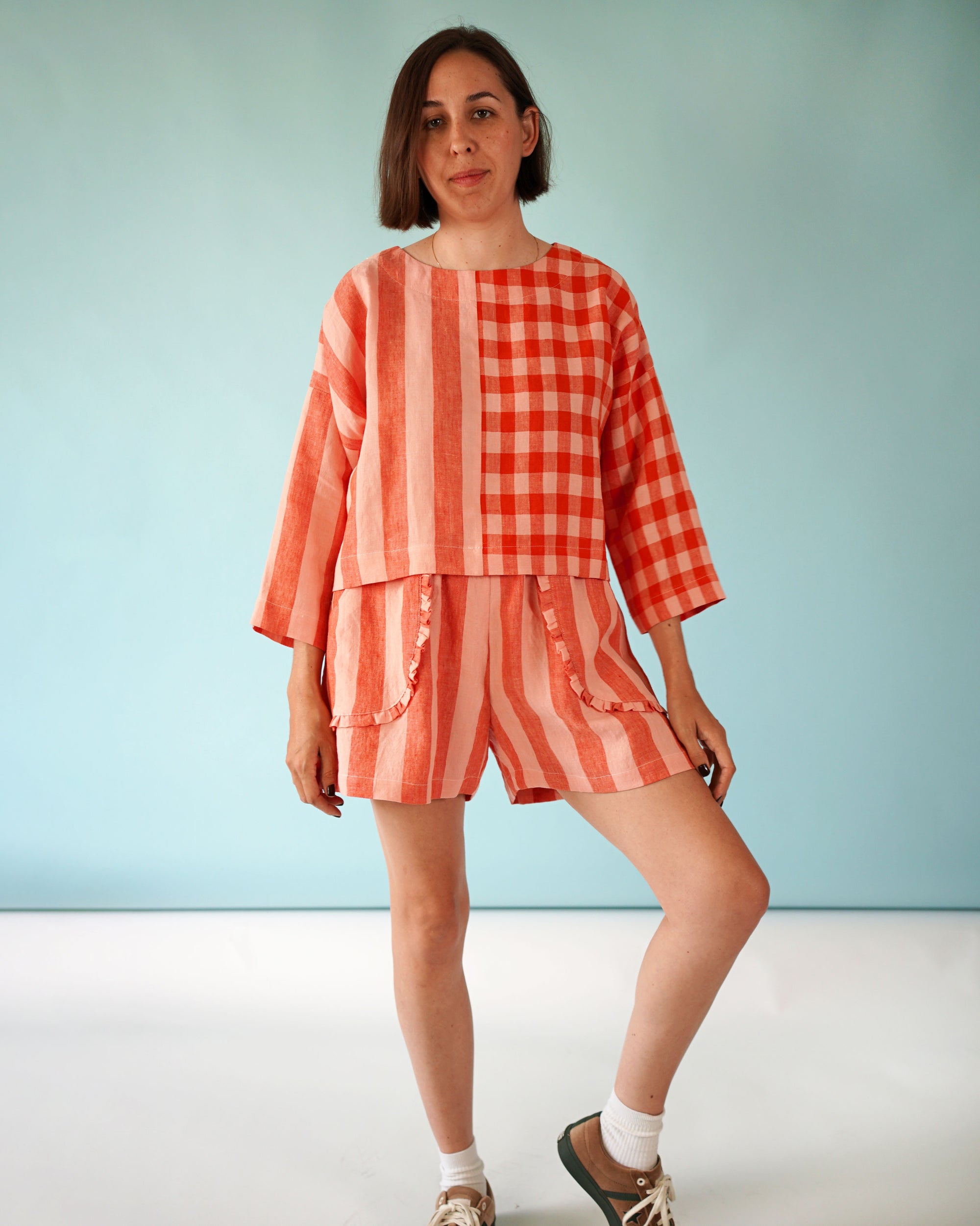 Matchy Matchy Sewing Club, Craft Studio Tee Digital PDF Pattern