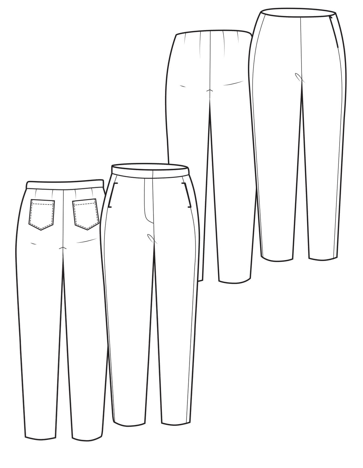 The Maker's Atelier 54, The Classic Trouser PDF Pattern