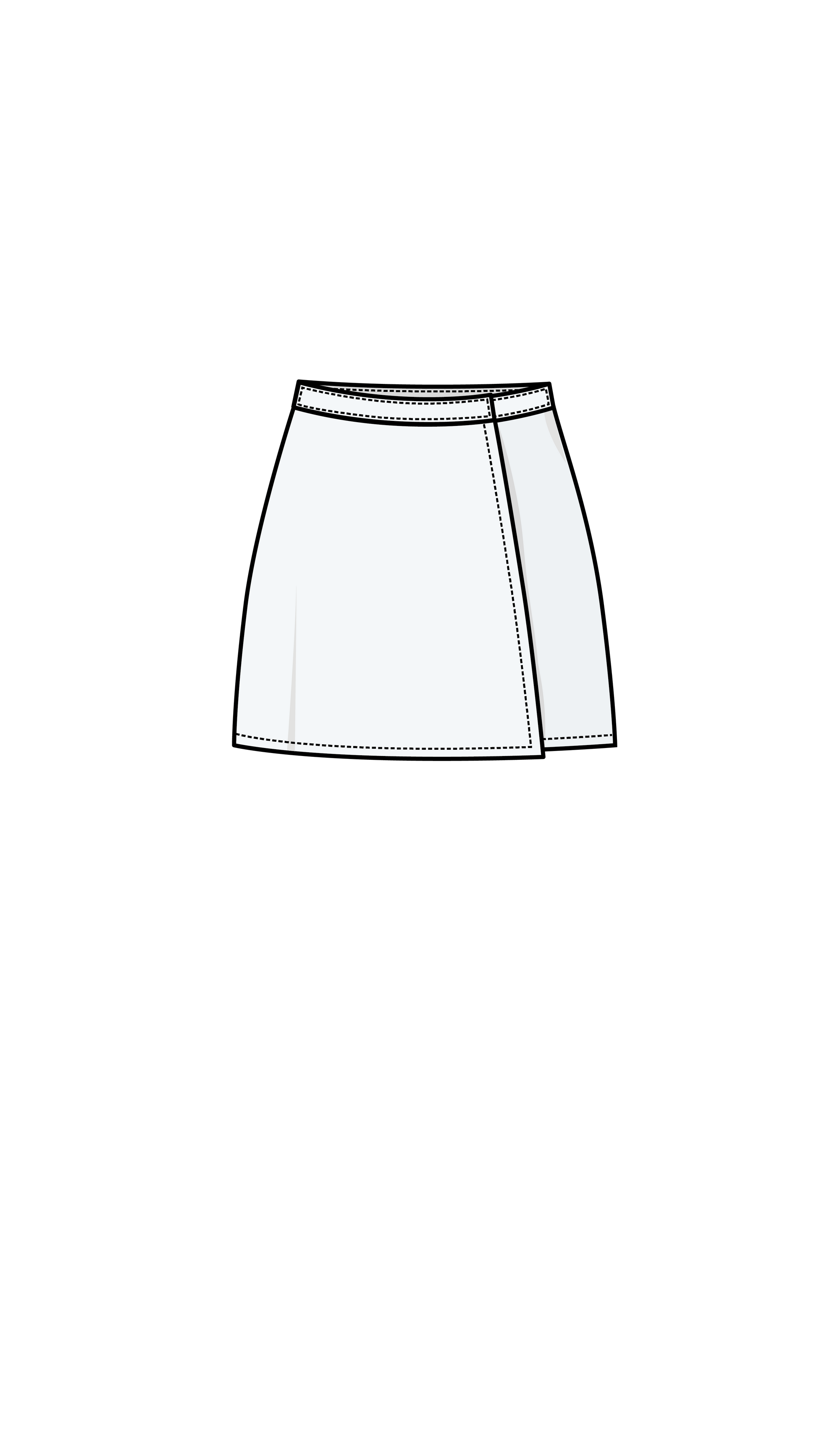 Puff and Pencil, Clueless Skirt PDF Pattern
