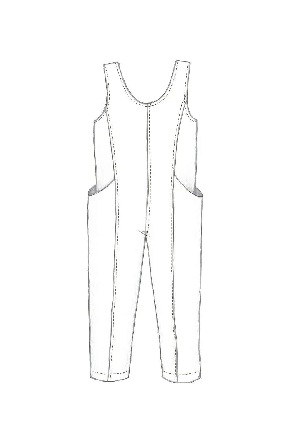 Elizabeth Suzann, Clyde Jumpsuit PDF Pattern