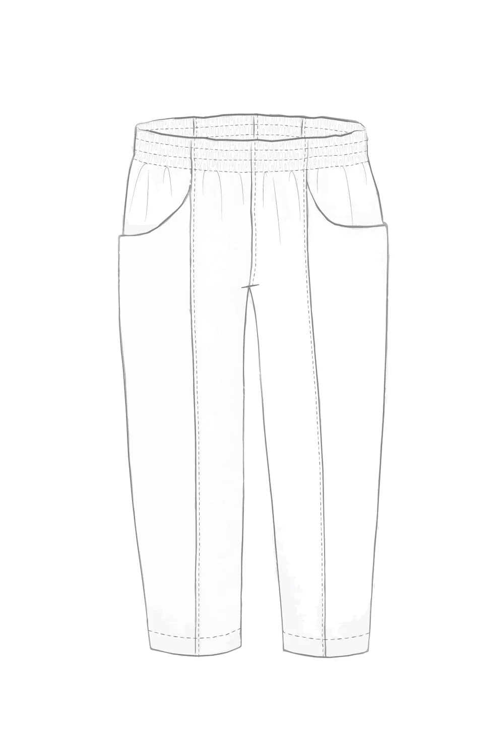 Elizabeth Suzann, Clyde Work Pant PDF Pattern