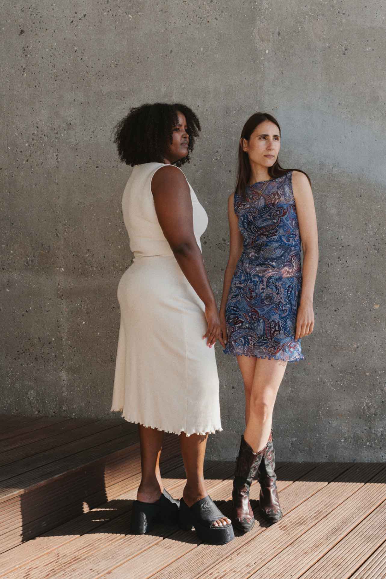 Puff and Pencil, Wavy Hem Dress PDF Pattern