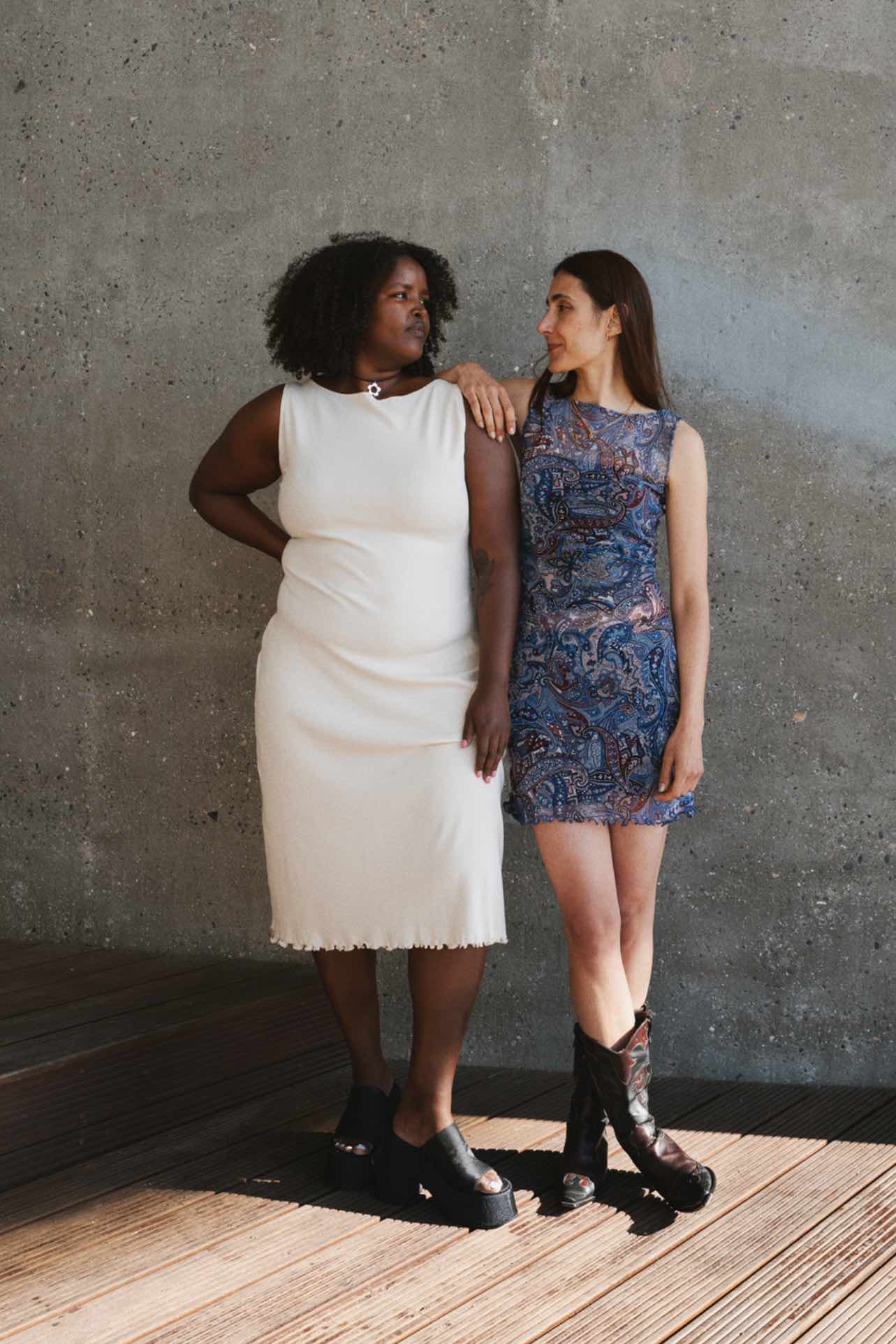 Puff and Pencil, Wavy Hem Dress PDF Pattern