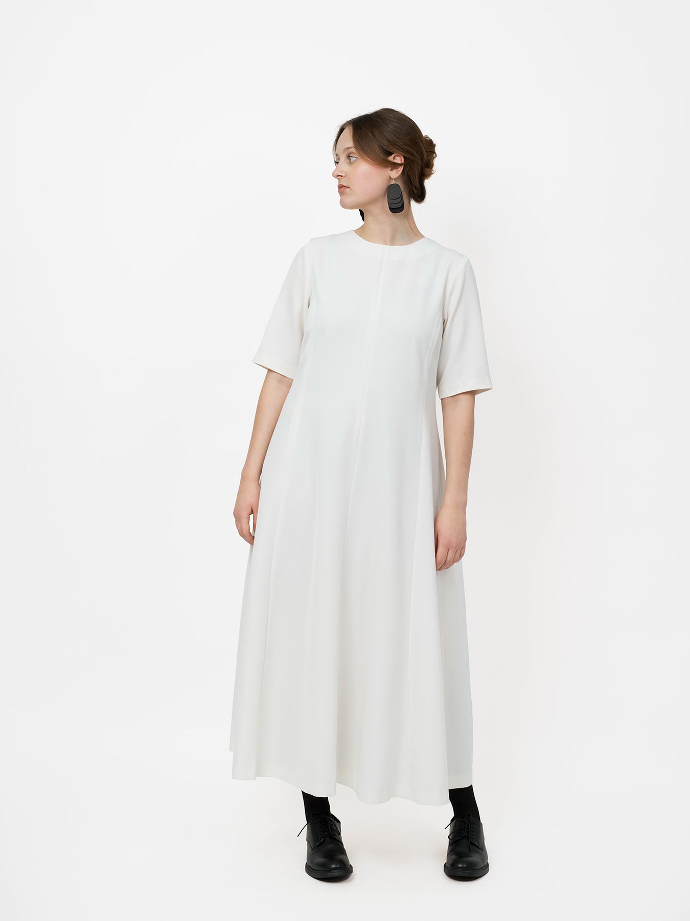 Assembly Line Balloon Sleeve Dress Pattern, Sweden Lakes Makerie Assembly Line Balloon Sleeve Dress Pattern, Sweden Lakes Makerie