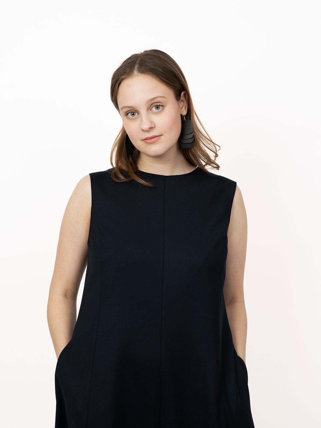 Assembly Line Balloon Sleeve Dress Pattern, Sweden