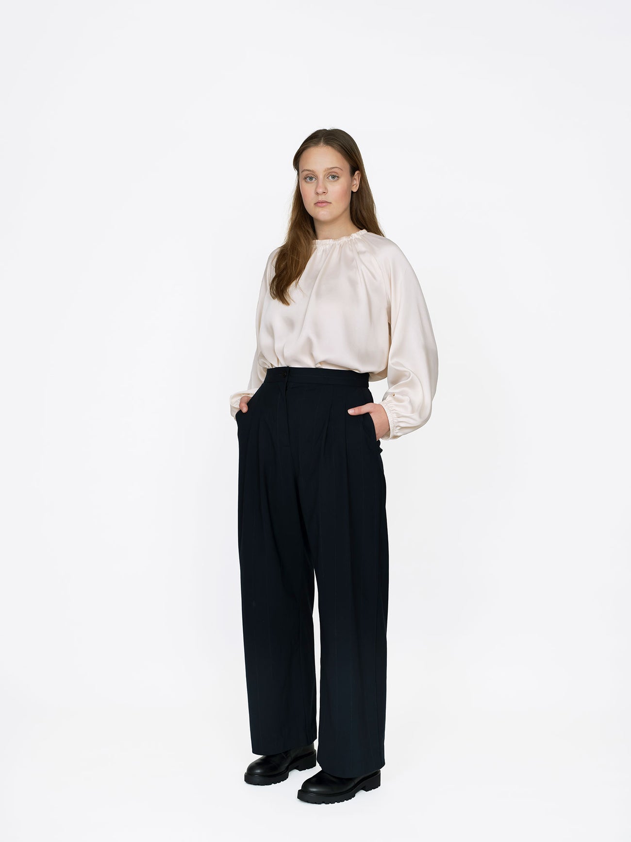 Assembly Line, Billow Blouse Pattern, Sweden, Two Size Ranges
