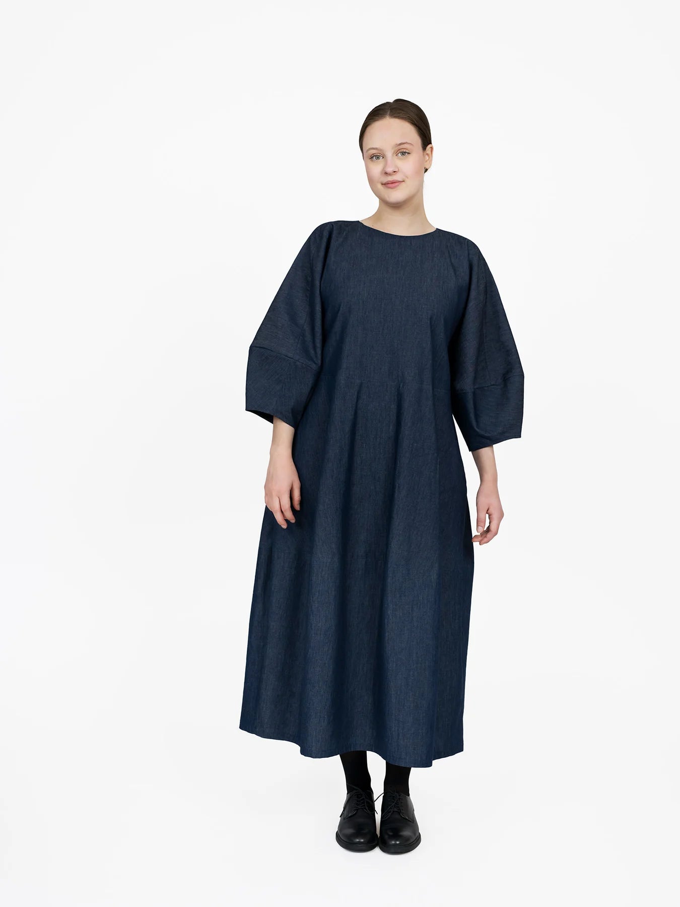 Assembly Line Barrel Sleeve Dress Pattern, Sweden
