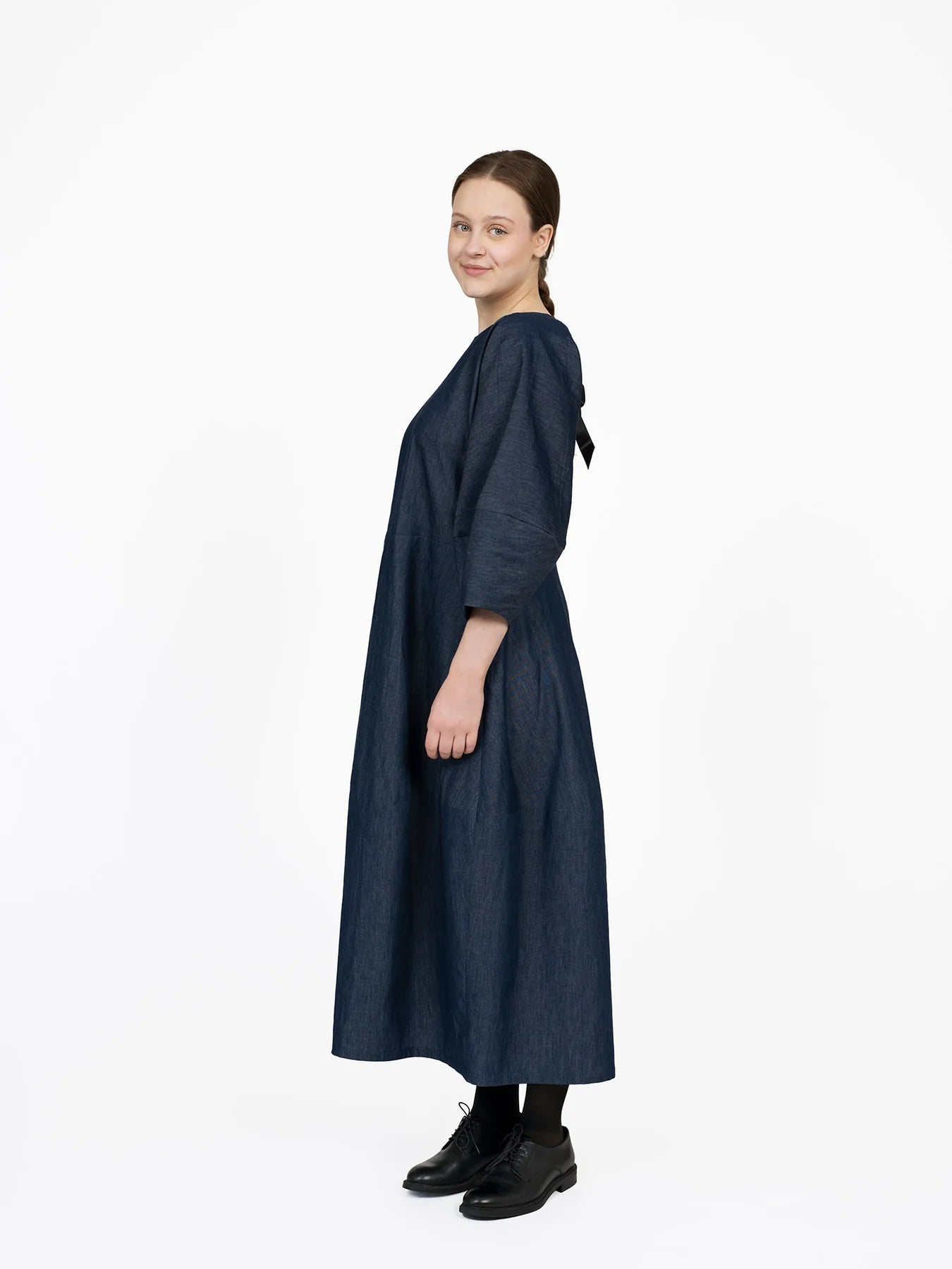 Assembly Line Barrel Sleeve Dress Pattern, Sweden