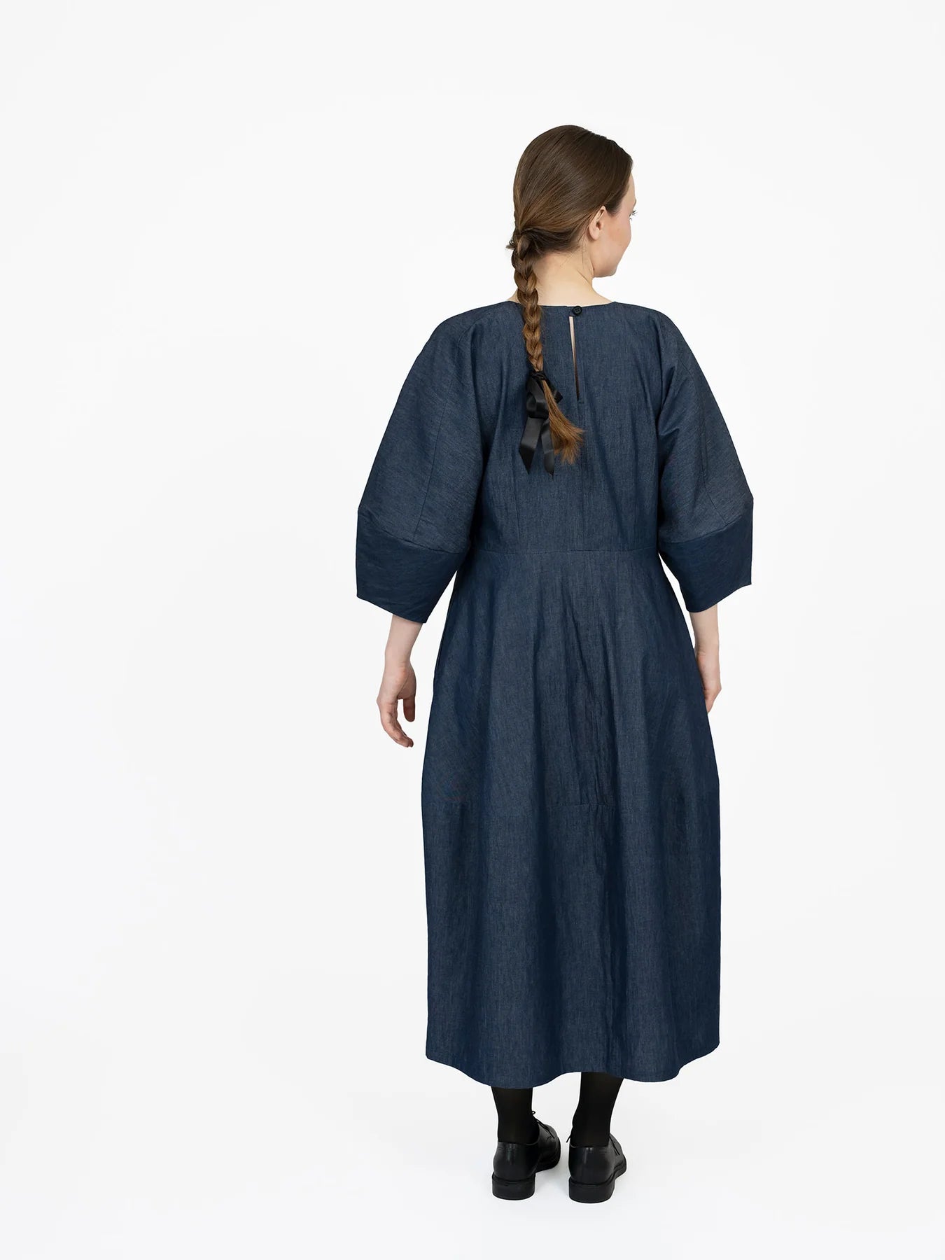 Assembly Line Barrel Sleeve Dress Pattern, Sweden