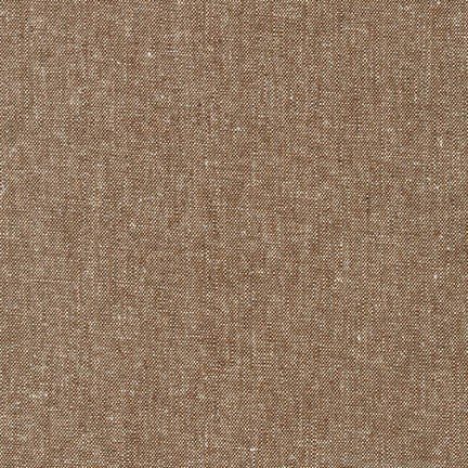 Essex Yarn-Dyed Fabric, Nutmeg, 1/4 yard