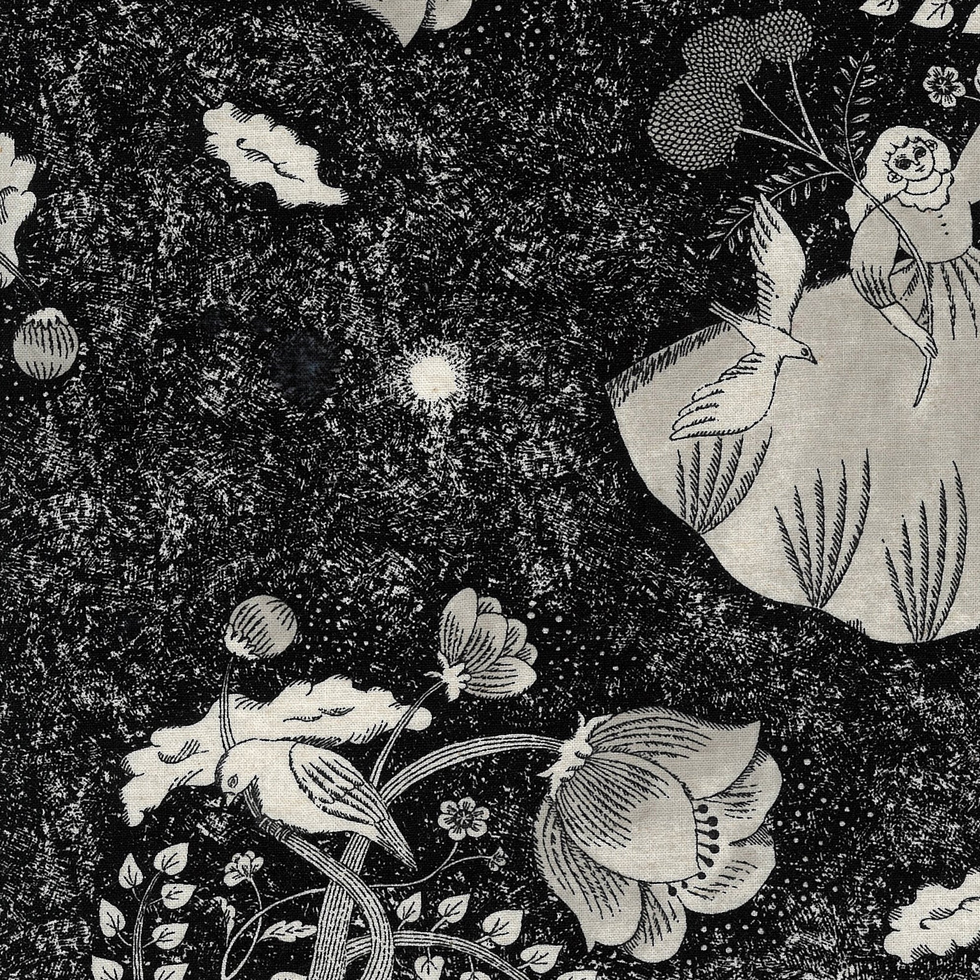 Sanae Sugimoto, Midnight Dream Cotton/Linen Sheeting, 1/4 yard