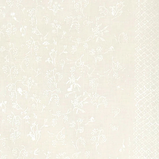 Nani Iro 2023 Bear Fruits, Cotton Lawn, Ivory with Pearlescent Print, 1/4 yard