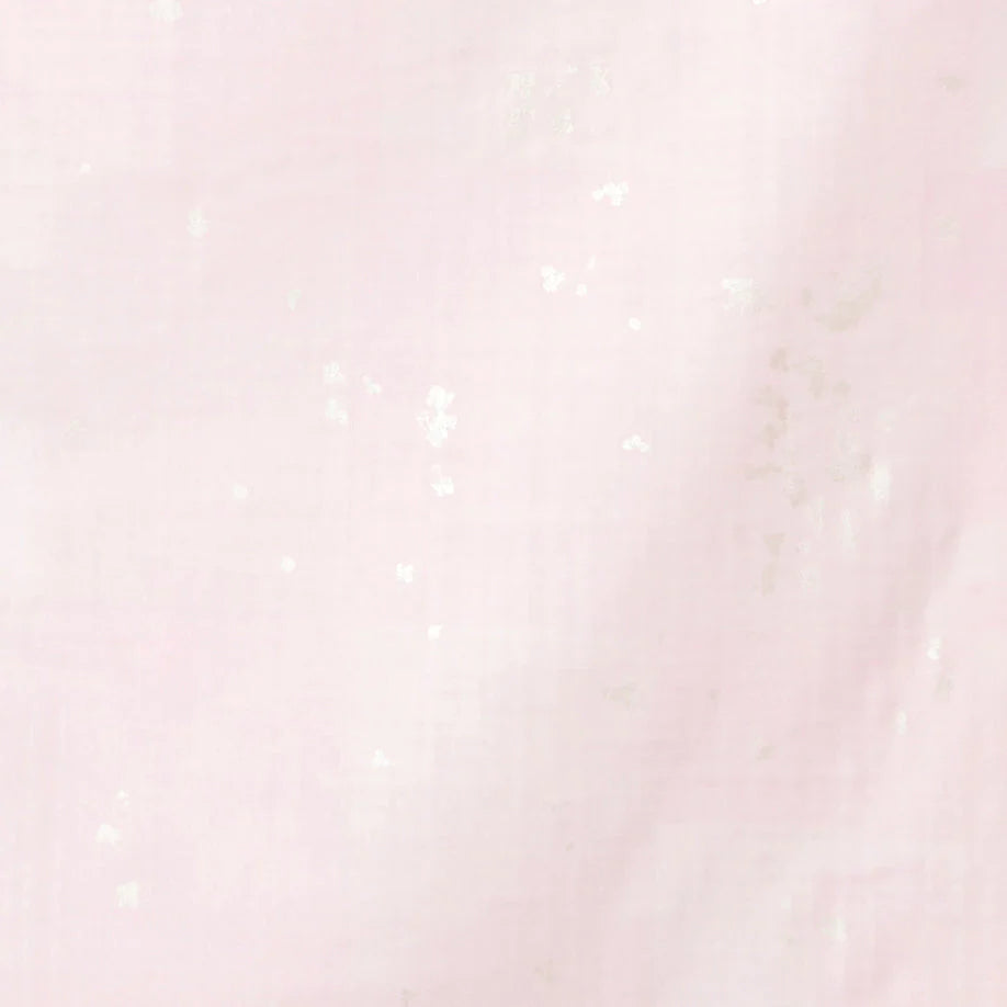 Nani Iro, Microcosmos, Pink, Cotton Double Gauze, 1/4 yard