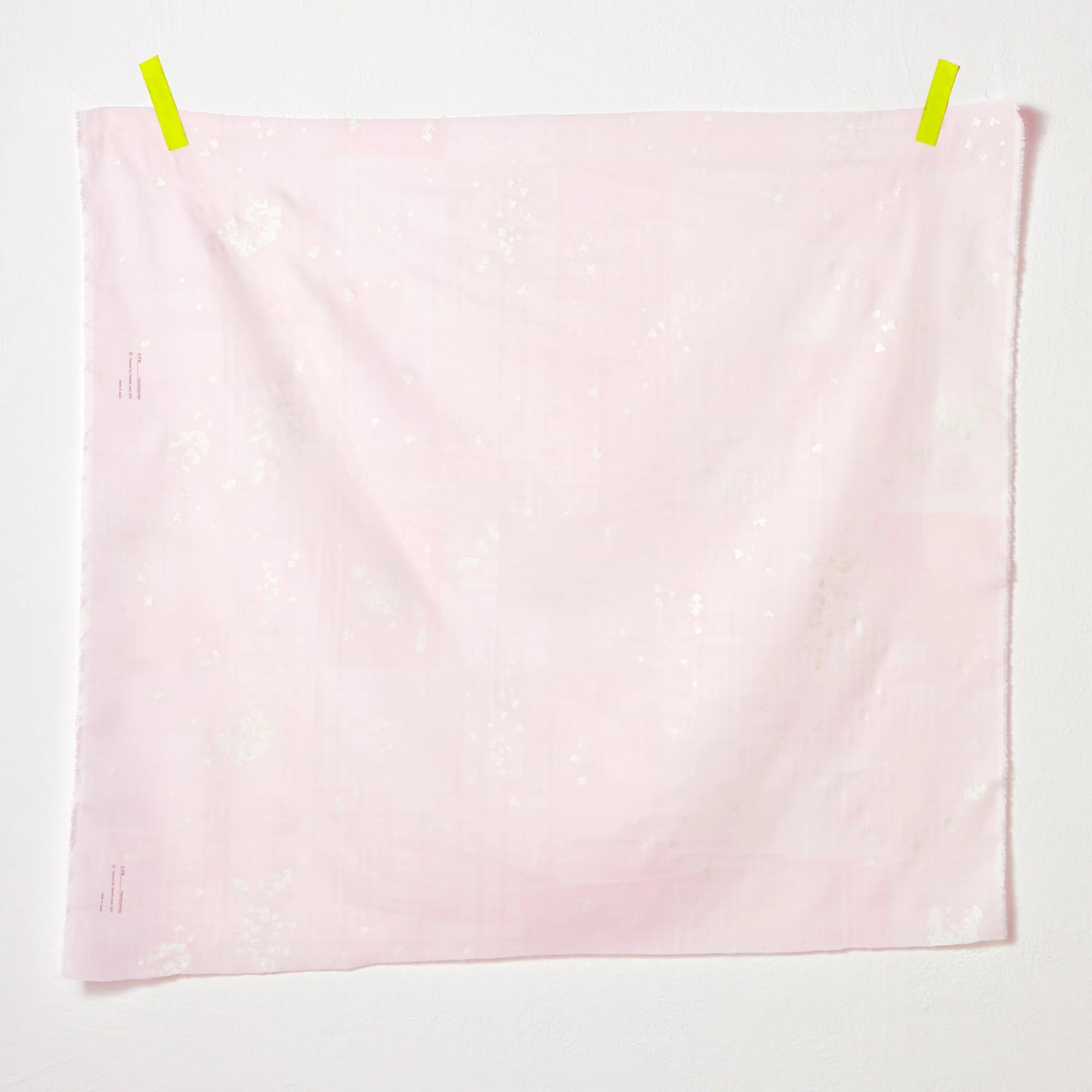 Nani Iro, Microcosmos, Pink, Cotton Double Gauze, 1/4 yard