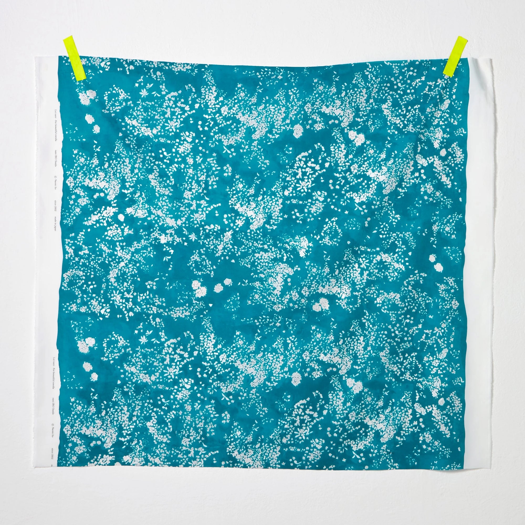 Nani Iro, Lei Nani, Cotton Lawn, Cerulean, 1/4 yard
