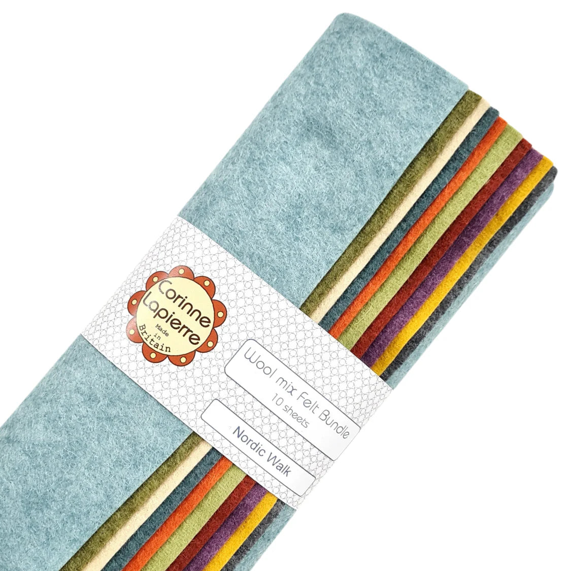 Wool Felt Bundle, multiple colorways