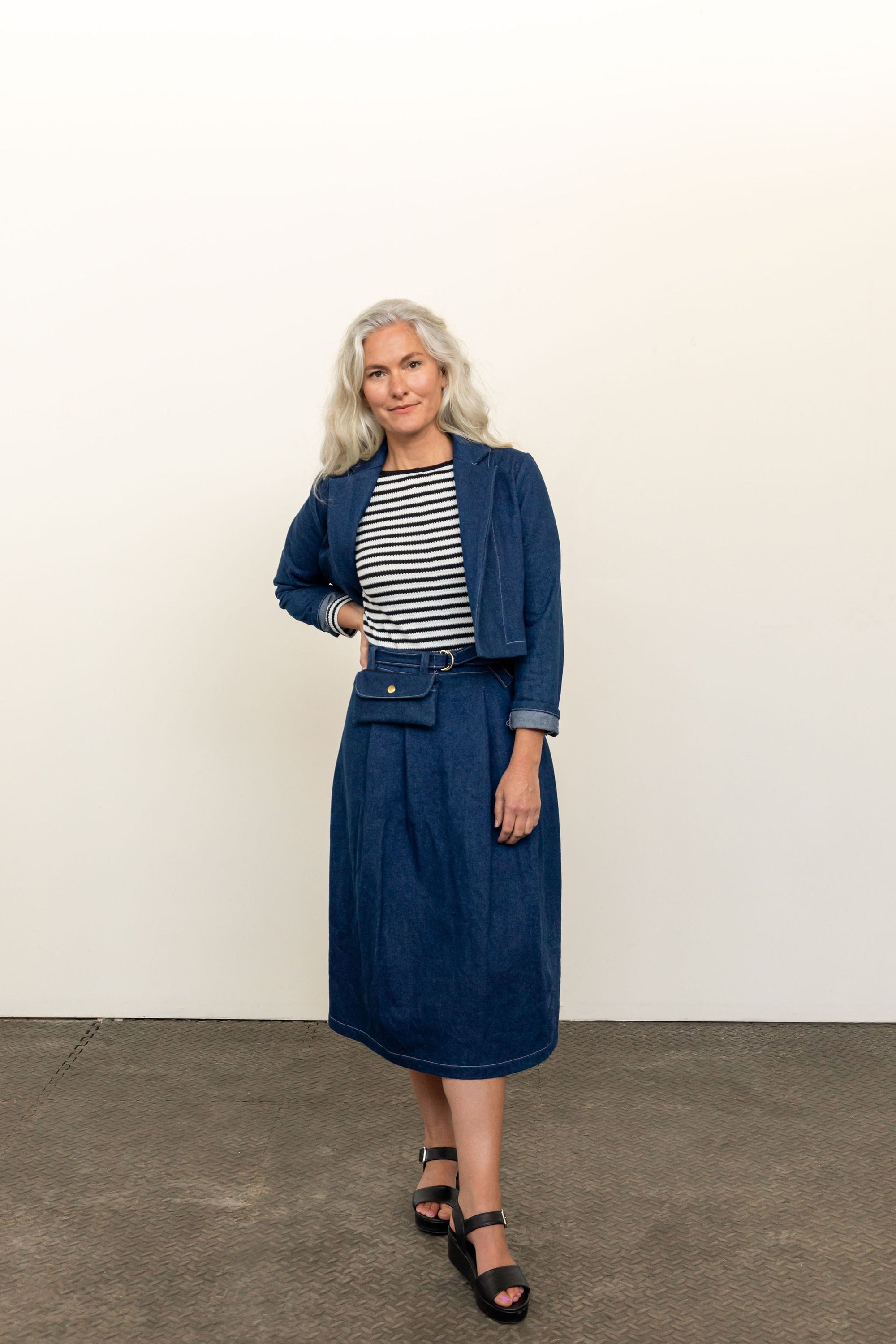 Friday Pattern Co., Bernadette Skirt
