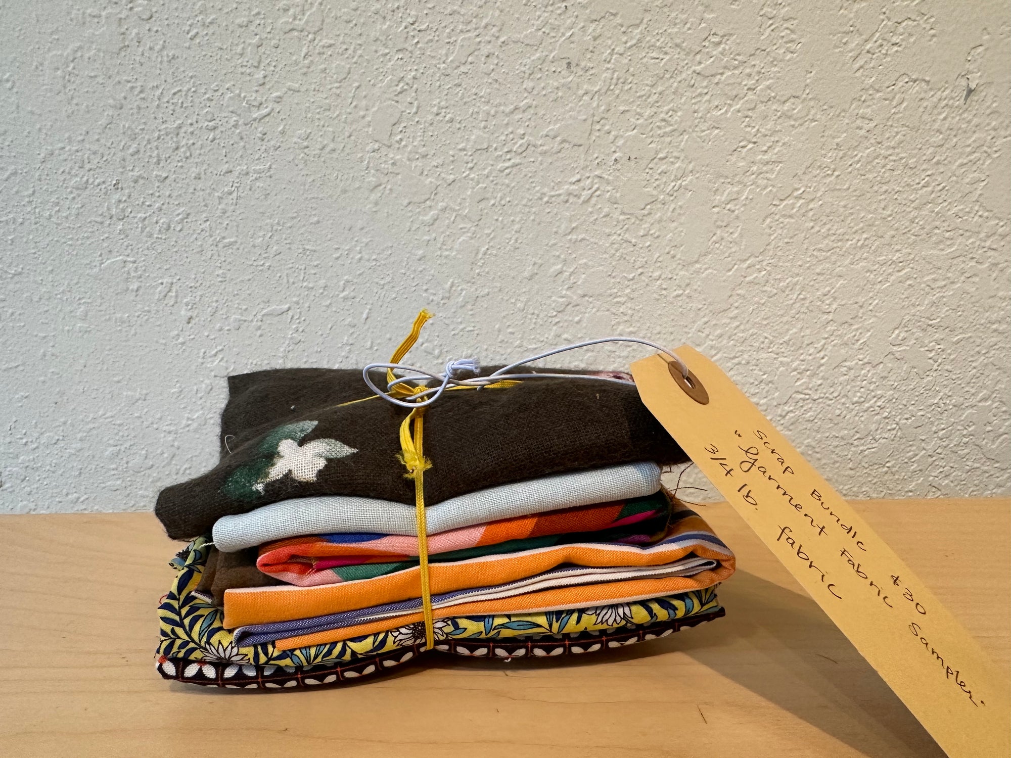 Scrap Bundle: "Garment Fabric Sampler"