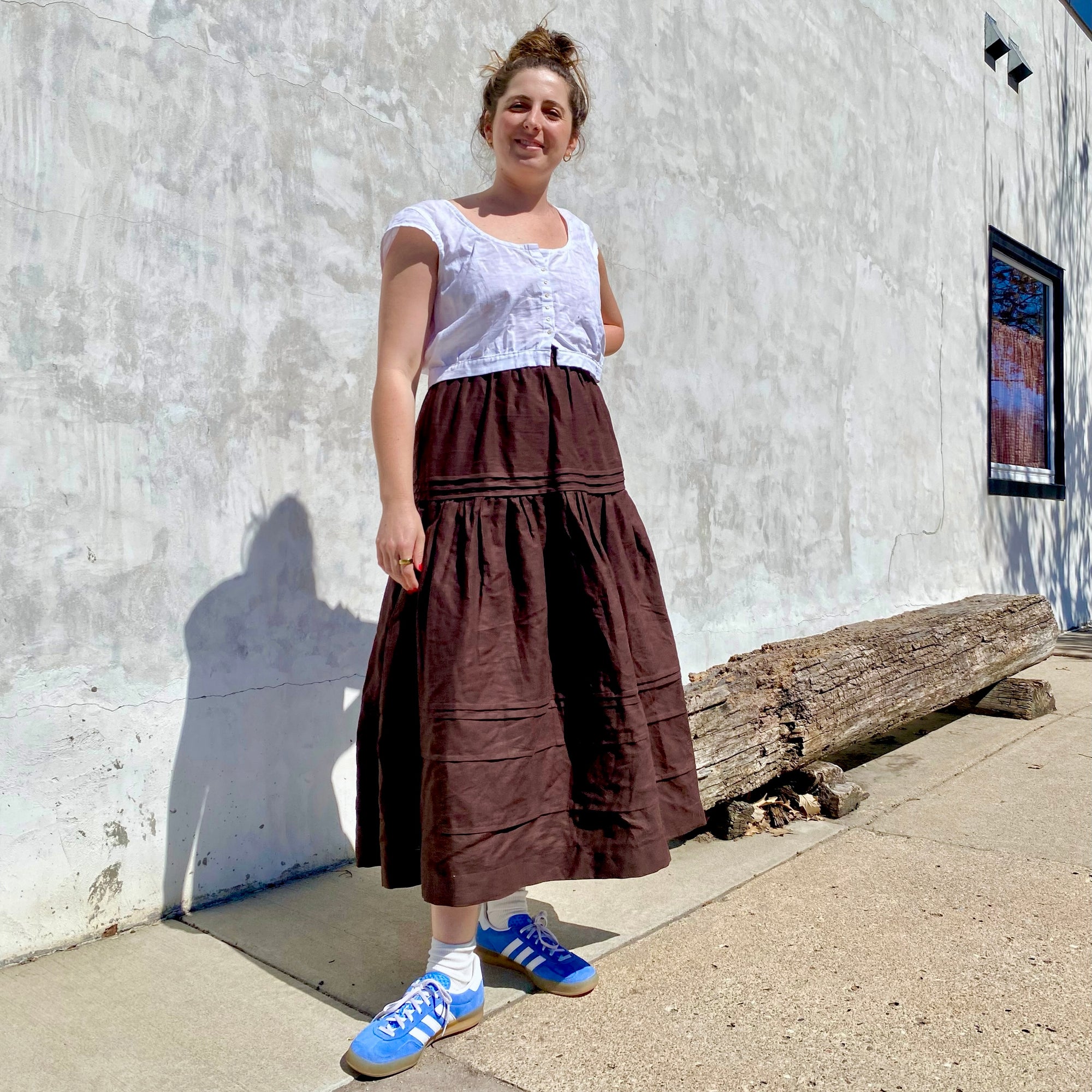 Class: Sew the Zamora Skirt by Madswick with Loren, Saturdays May 10 9-2PM & May 17 1-6PM (2 sessions)