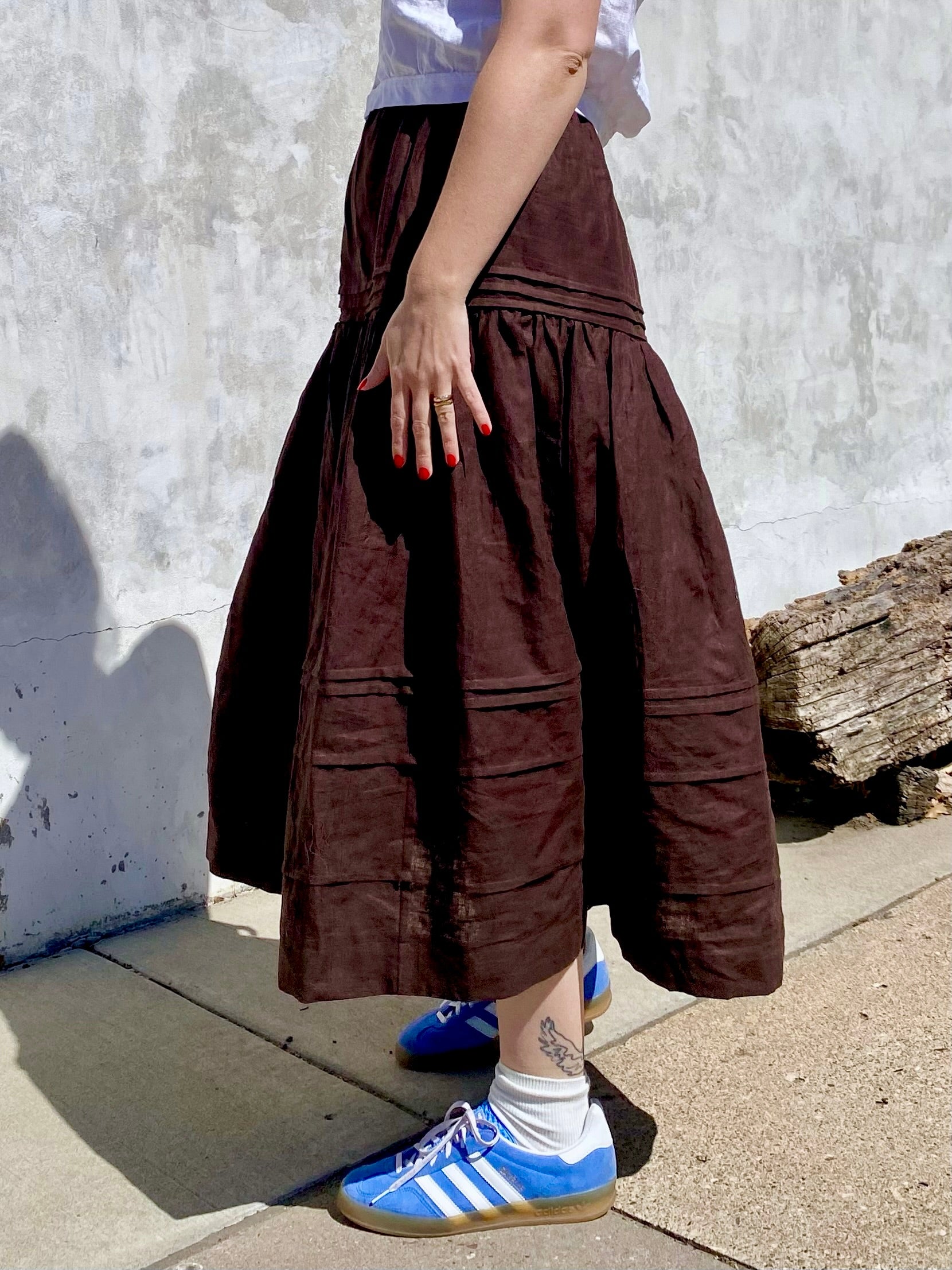 Class: Sew the Zamora Skirt by Madswick with Loren, Saturdays May 10 9-2PM & May 17 1-6PM (2 sessions)